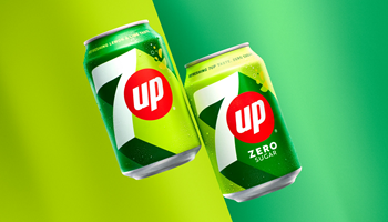 An uplifting new look for 7UP