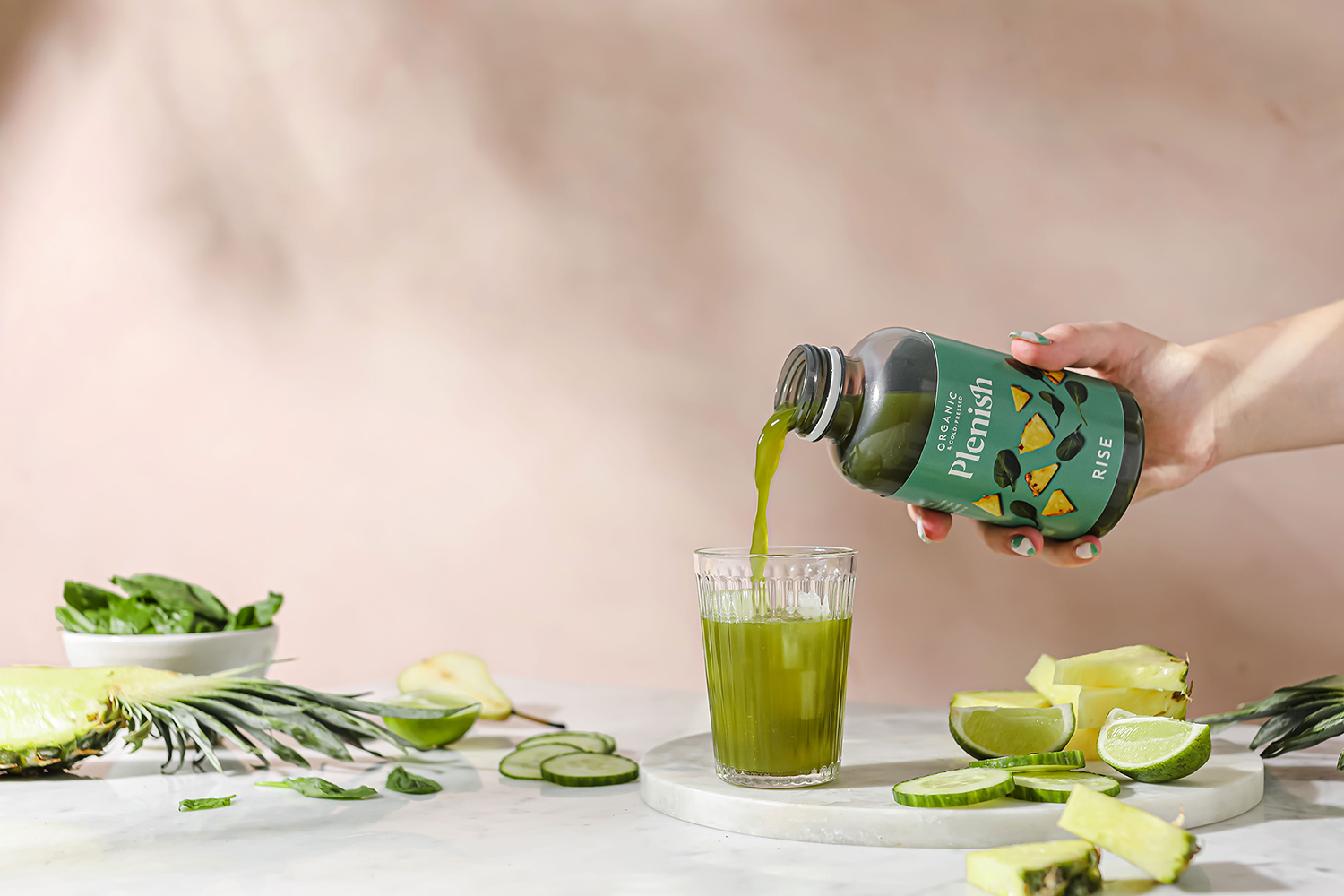 Plantpowered drinks brand Plenish launches brand new tropical green