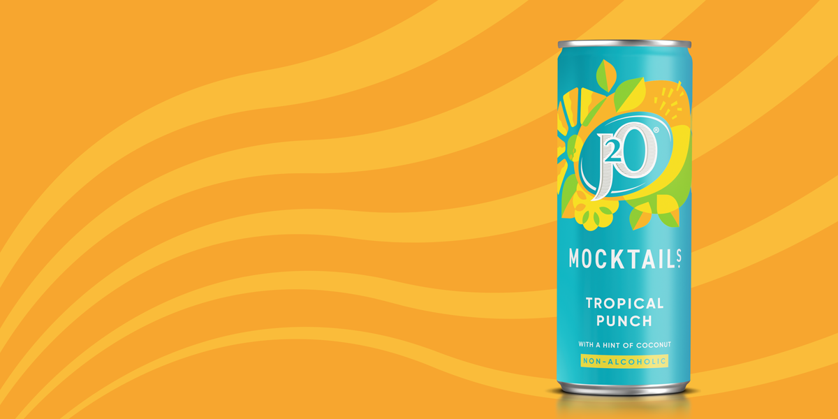 A taste of summer - J2O launches new limited-edition Tropical Punch Mocktail
