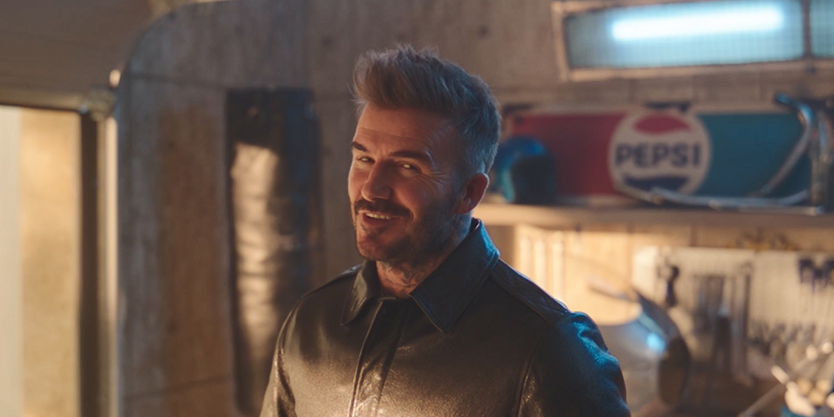 Beckham is back with Pepsi MAX