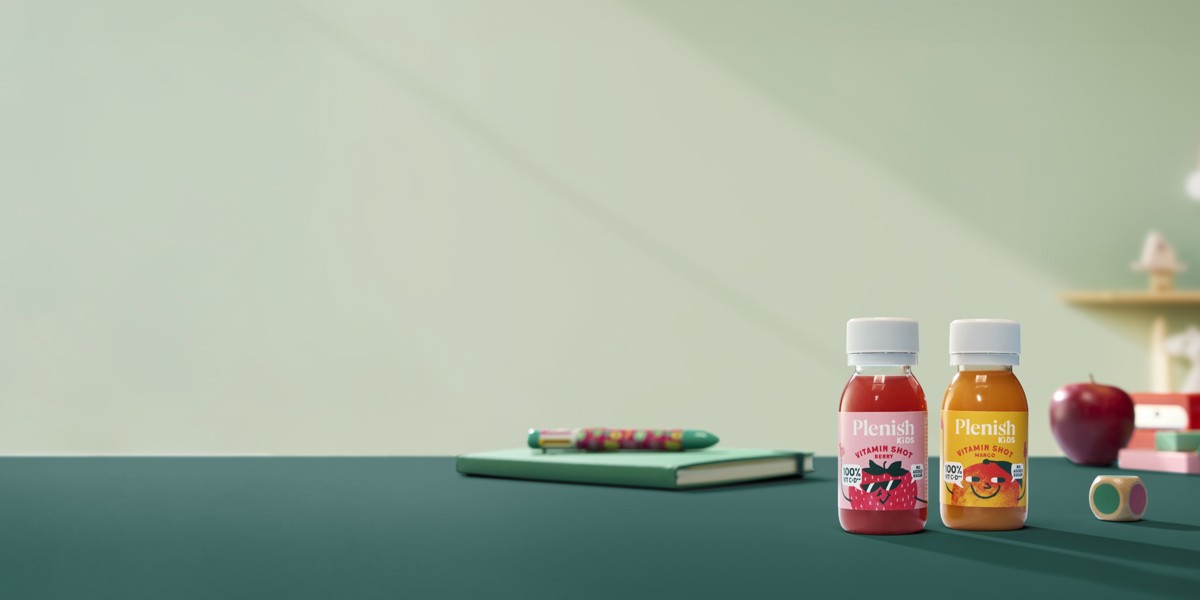 Plenish shakes up the shots category with UK’s first vitamin shot for kids alongside two new wellness innovations