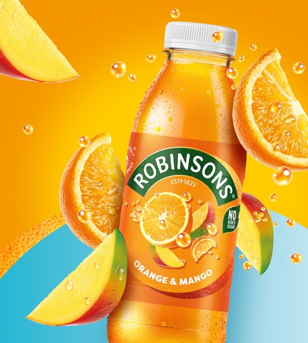 Robinsons ready to drink goes full-on fruity with new Orange & Mango flavour