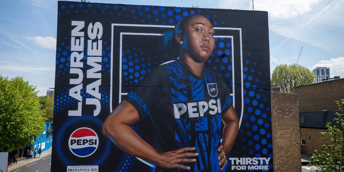 Lauren James joins Leah Williamson as new ambassador for Pepsi MAX