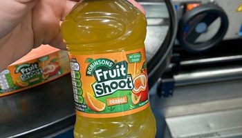 Fruit Shoot bottles move to 100% recycled clear plastic alongside new recipe and design