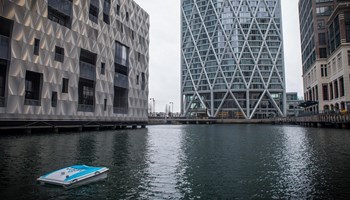 Aqua Libra launches London’s first WasteShark to eliminate plastic from Canary Wharf’s waterways