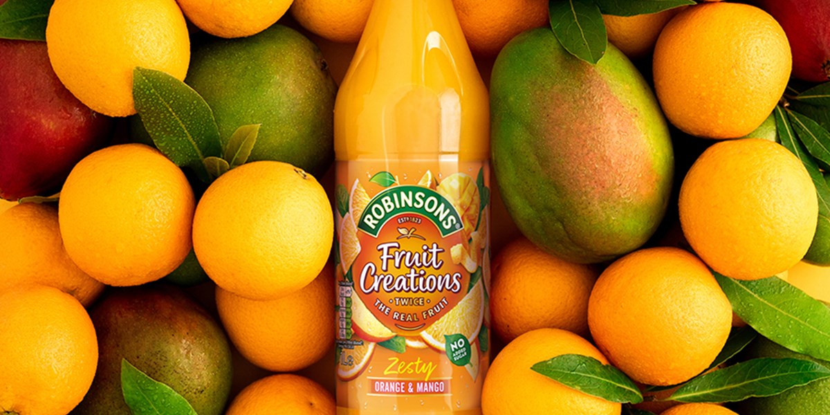 Robinsons expands its Fruit Creations range alongside brand refresh