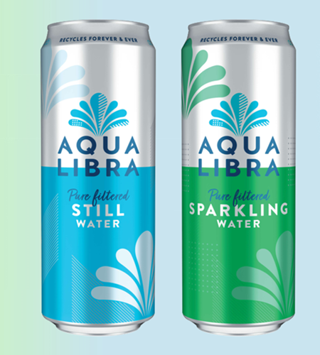 Aqua Libra makes a splash in hospitality with canned water
