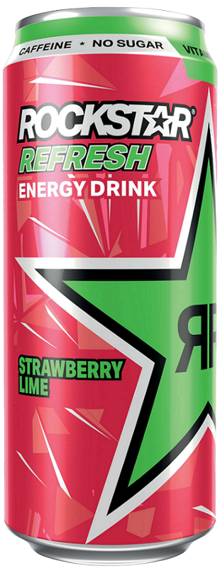 Rockstar Strawberry And Lime