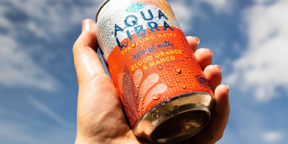 Aqua Libra adds sparkle with Blood Orange & Mango flavour