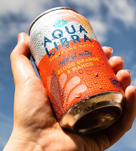 Aqua Libra adds sparkle with Blood Orange & Mango flavour