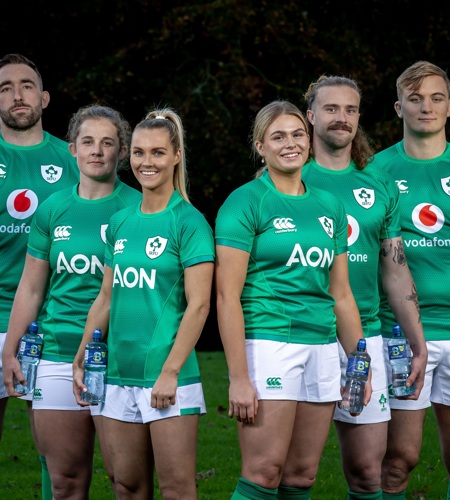 Ballygowan Irish Natural Mineral Water announces four-year sponsorship with Irish Rugby