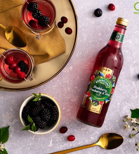 Robinsons launches new Blackberry, Cranberry & Sloe Fruit Cordial